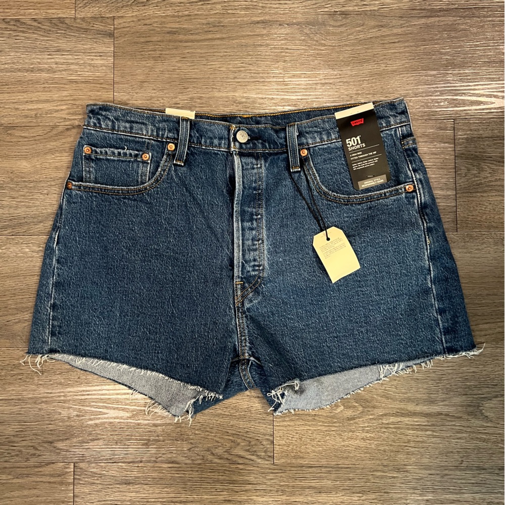 Levi's Women's Classic 501 Blue Jean Shorts